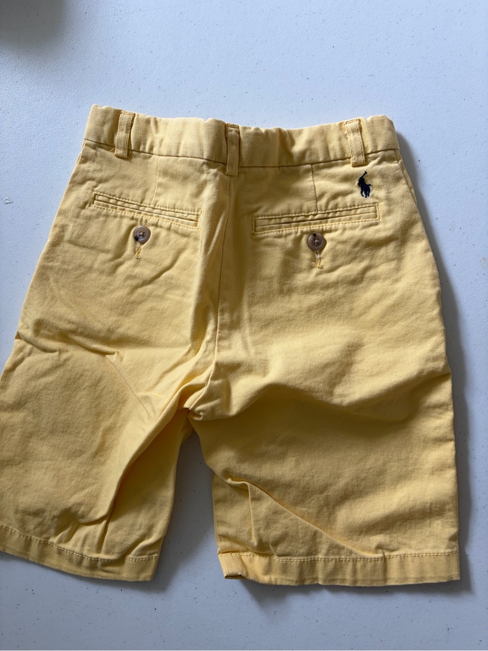 Polo by Ralph Lauren Yellow Cotton Chino boys Shorts